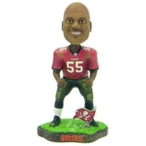 Caseys Tampa Bay Buccaneers Derrick Brooks Game Worn Forever Collectibles Bobblehead 8132909905 - main